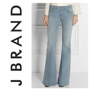 J BRAND | J Brand “Lovestory | Palladium” Light-wash Flare Jeans - Size: 26